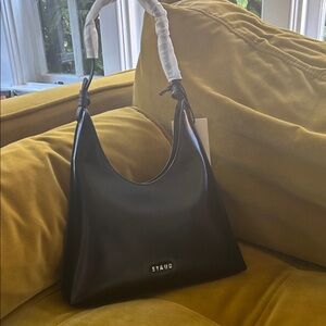 STAUD Black Shoulder Bag